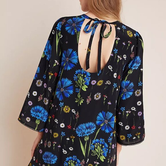 NWT Anthropologie Maeve Lucinda Silk Tunic Dress - Size Medium - Picture 3 of 8